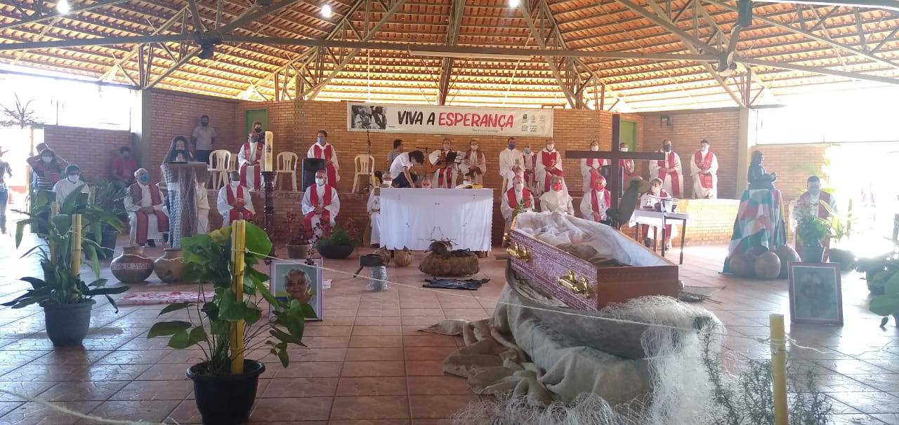 Enterrament de Pere Casaldàliga a São Félix do Araguaia