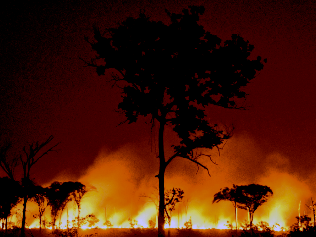 Incendi aprop de São Félix do Araguaia