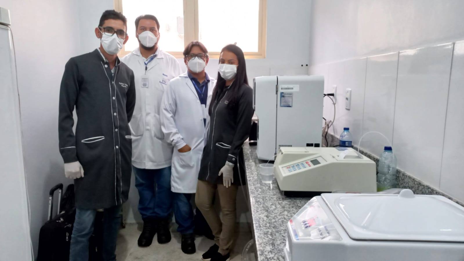 O laboratório do Hospital Regional do Araguaia foi reformado e novos equipamentos foram aquiridos.